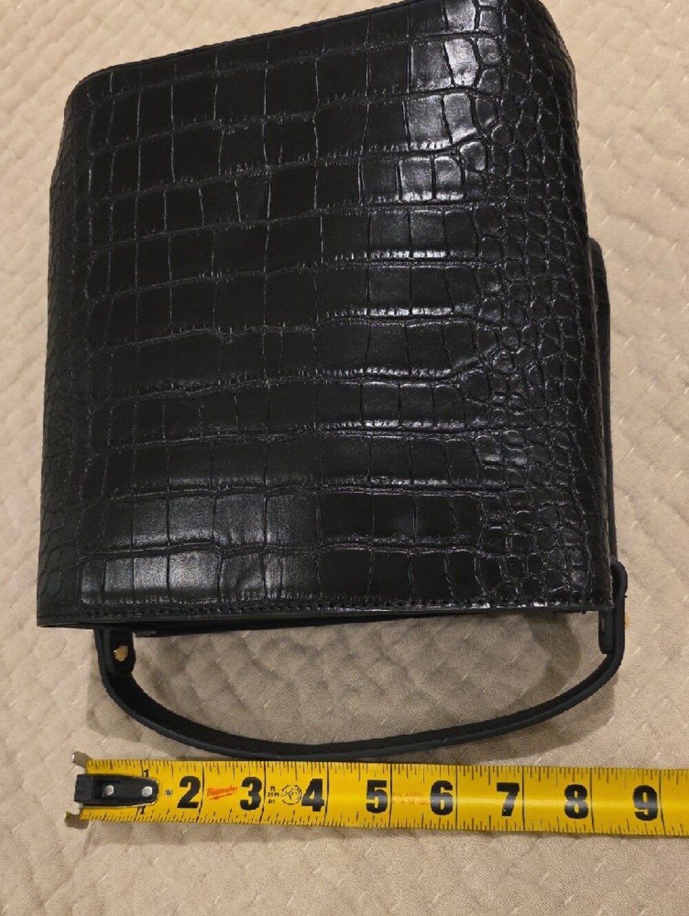 Black Bucket Bag (Without Crossbody Strap) (Never Used) - Picture 12 of 12